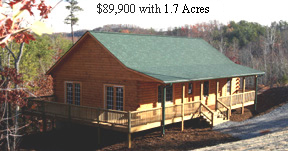 Log Cabin Shell For Sale $89,900 